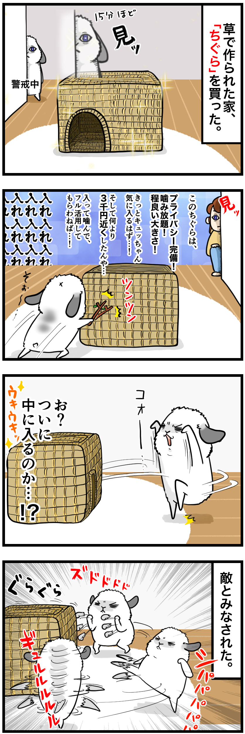 ウサギの漫画