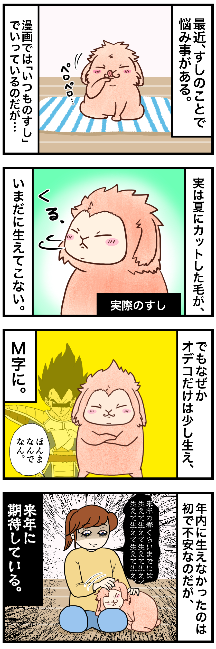 ウサギの漫画