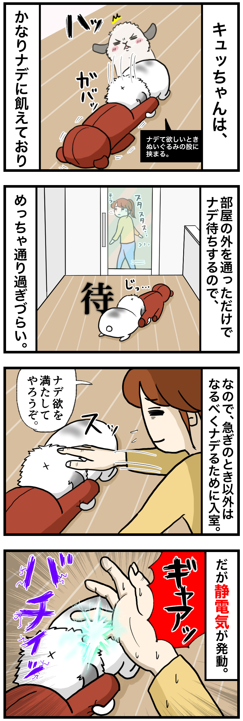 ウサギの漫画
