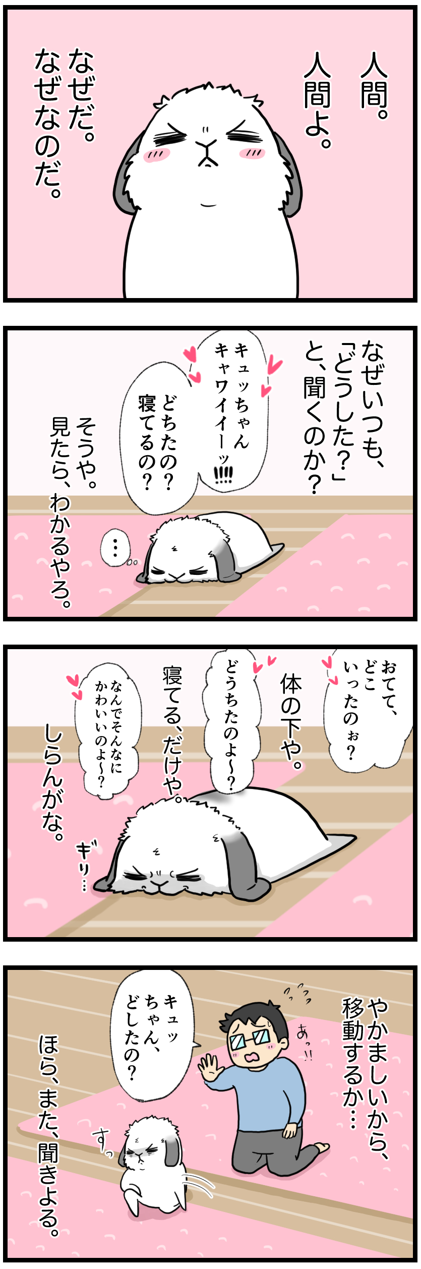ウサギの漫画