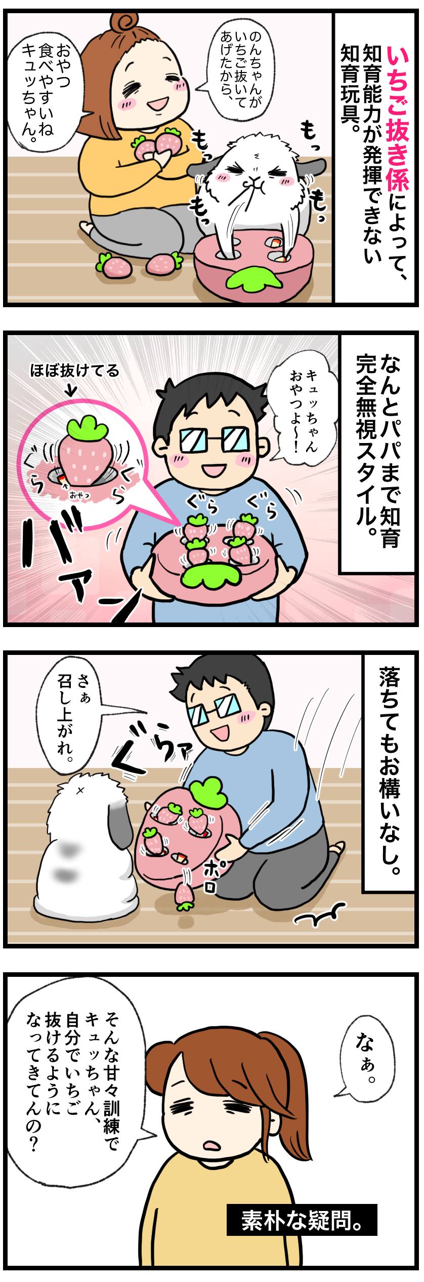 ウサギの漫画