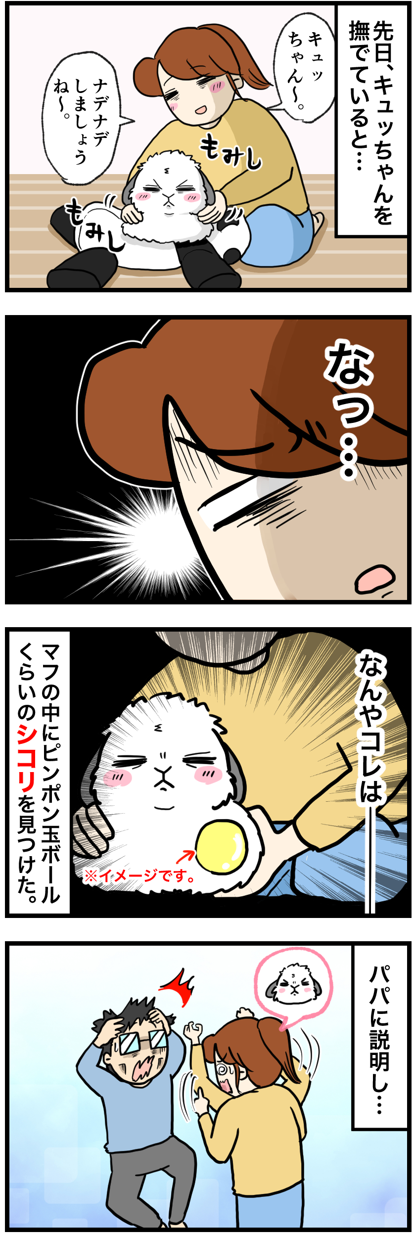ウサギの漫画