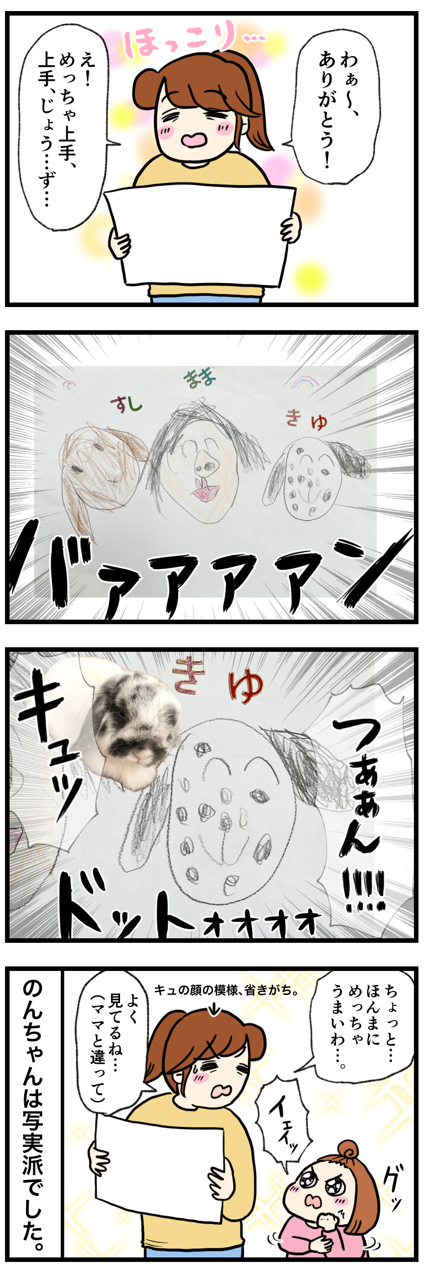 ウサギの漫画