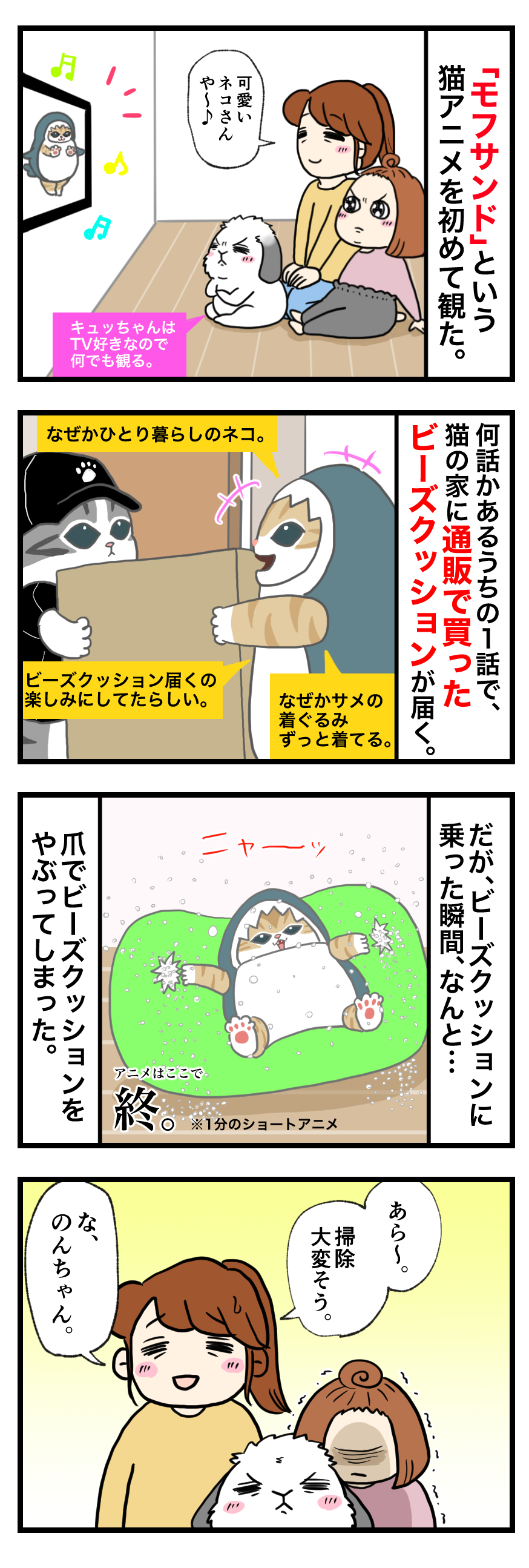 ウサギの漫画