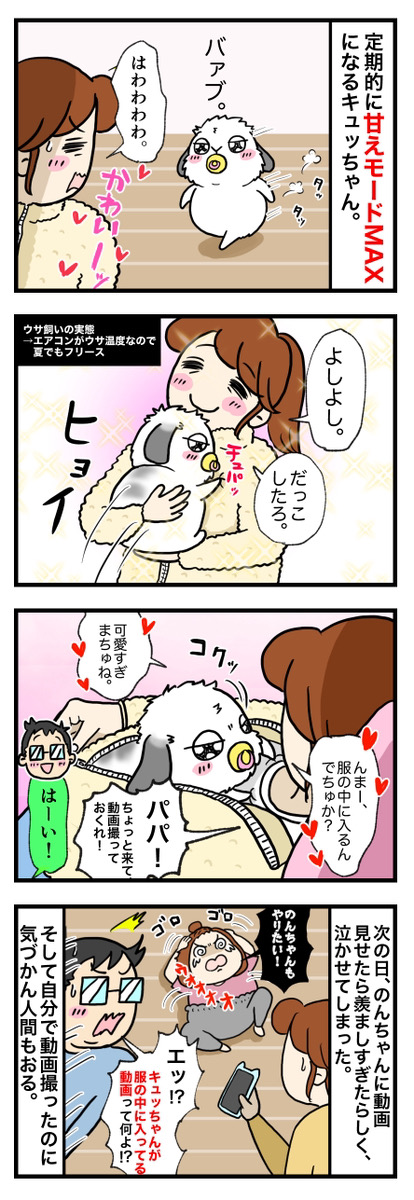 ウサギの漫画