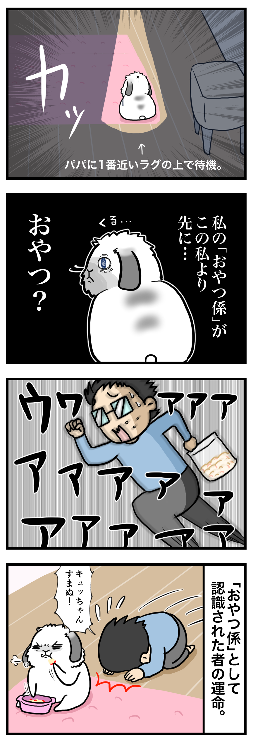ウサギの漫画